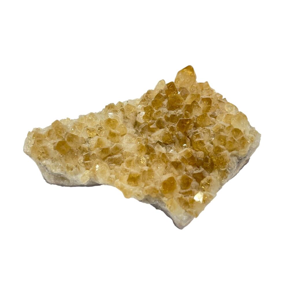 Raw Natural Golden Citrine Small Cluster 160G Healing Crystal